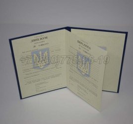 Диплом Бакалавра Украины 1999г в Волгограде